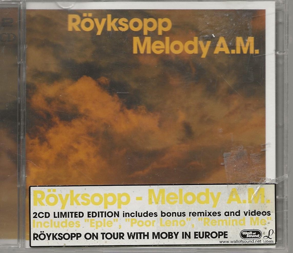 RÖYKSOPP MELODY A.M. + ON TOUR with MOBY CD