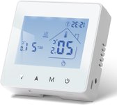 Bol.com Thermostaat Verwarming Digitaal Programmeerbare Kamerthermostaat voor Gasketel en Waterkoker - Beok BOT-R6W Wit aanbieding