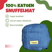 Xatory - Snuffelmat Hond - 100% Katoen - 6 Kanten - Honden Speelgoed Intelligentie - Hondenpuzzel - Hersenwerk - 25 x 25 x 25cm