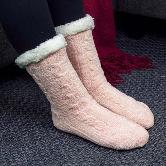 Caldodo Warme knuffelsokjes antislipsokjes voor heren en dames met noppen, dikke wintersokken, pluizige sokken voor mannen, winter antislip bedsokjes, huissokken, berghutsokjes, 39-46, 39-46 EU Caldodo Warme knuffelsokjes antislipsokjes voor heren en dames met noppen, dikke wintersokken, pluizige sokken voor mannen, winter antislip bedsokjes, huissokken, berghutsokjes, 39-46, 39-46 EU