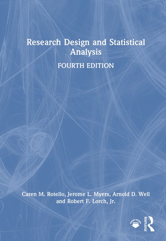 Research Design and Statistical Analysis - cover