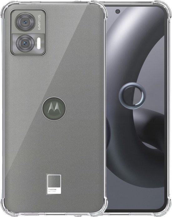 Coque de téléphone pour Motorola Edge 30 Neo Transparente - Coque en Siliconen TPU Antichoc avec Bord Bump Transparent - Smartphonica pour Motorola Edge 30 Neo