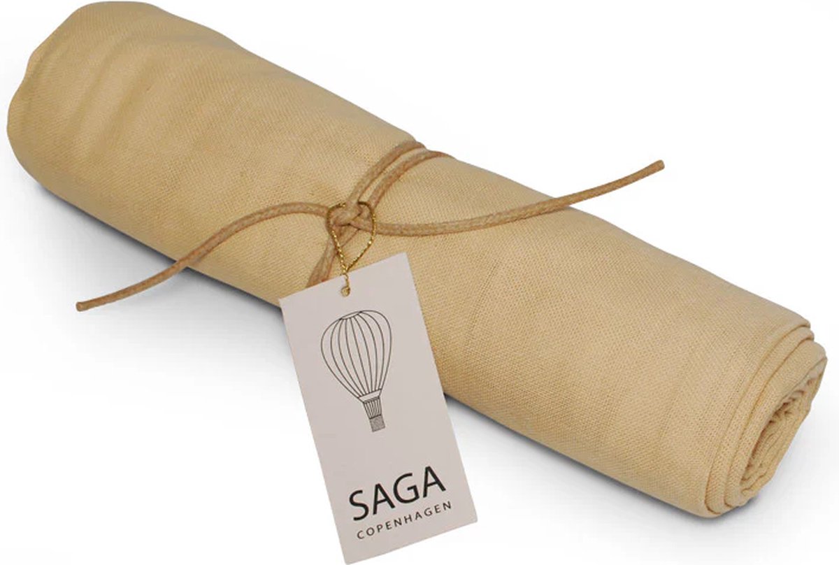 Saga Copenhagen | Hydrofiele Doek Hula Swaddle 100x100cm Ginger