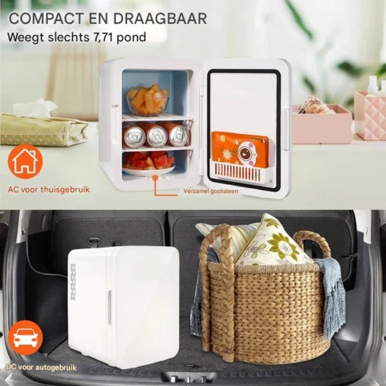 Mini Frigobox - Draagbare Auto Koelkast - 10L Koelbox — afbeelding 3