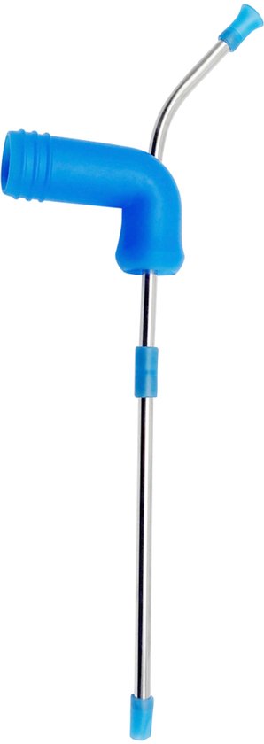 Belvanr Bier snorkel 2 stuks biersnorkel bier snorkel set biertapper party dispenser bier dispenser dubbele biersnorkel biertap met 2 reinigingsborstels, voor home bar club