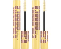 Maybelline New York - Colossal Bubble Mascara - Zwart - Volume en Lengte Mascara - 2x 8,75 ml