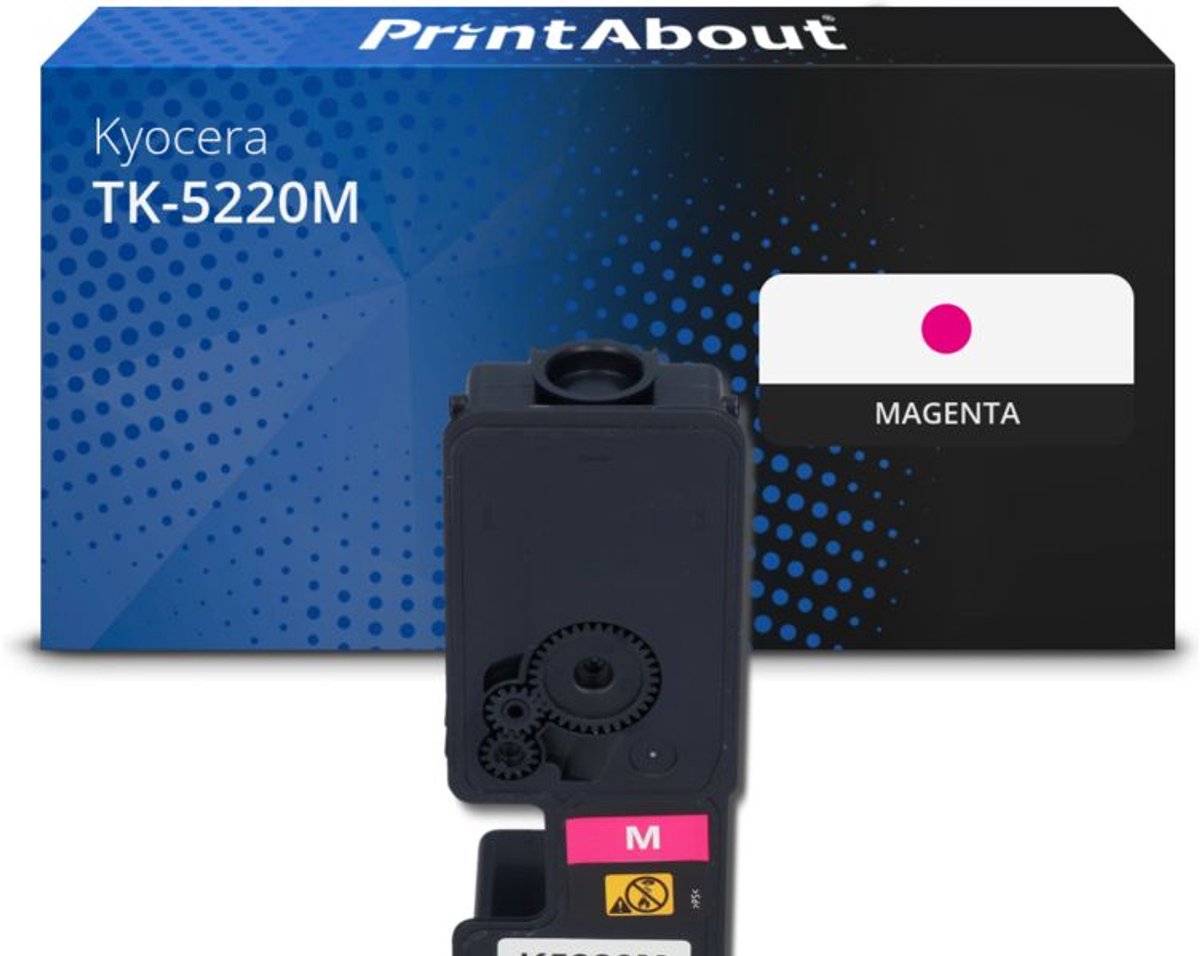 PrintAbout Huismerk Kyocera TK-5220M Toner Magenta