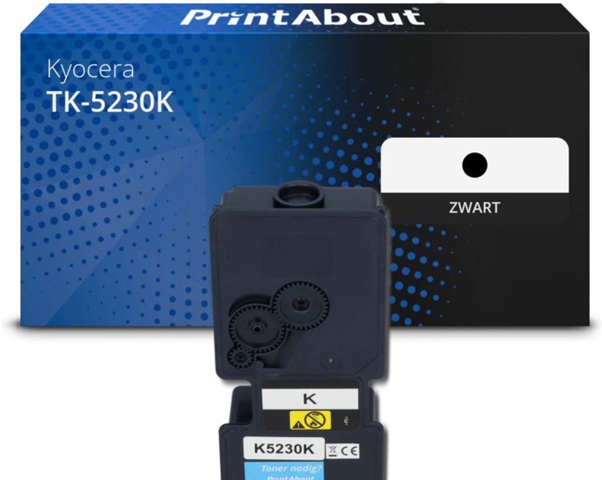 PrintAbout Huismerk Kyocera TK-5230K Toner Zwart