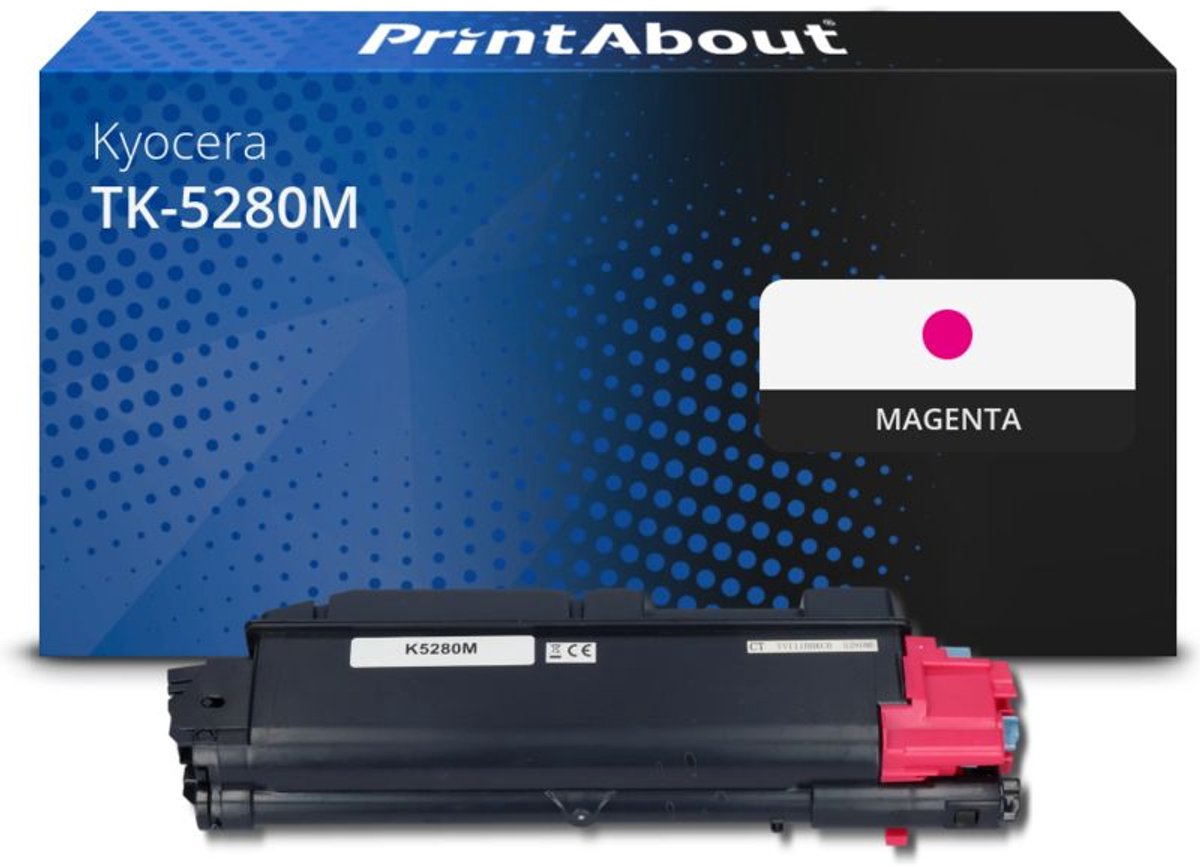PrintAbout Huismerk Kyocera TK-5280M Toner Magenta