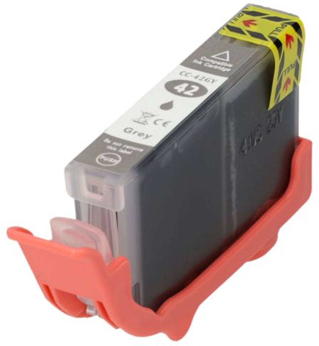 PrintAbout huismerk Inktcartridge CLI-42GY Grijs geschikt voor Canon