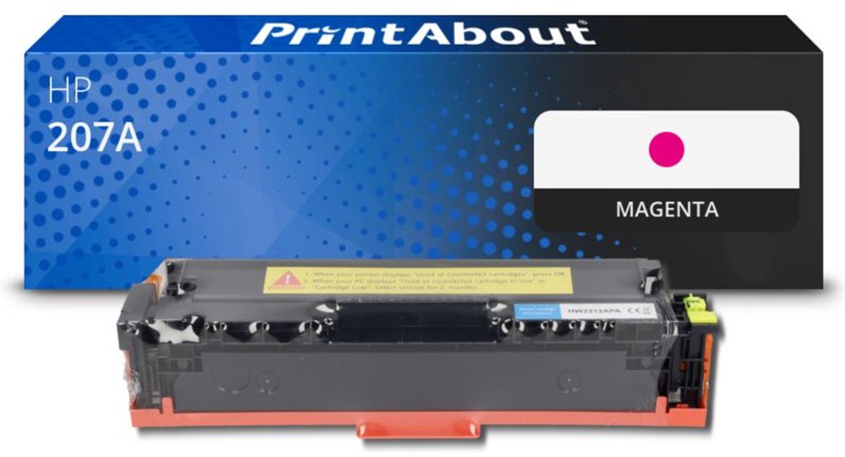 PrintAbout huismerk Toner 207A (W2213A) Magenta geschikt voor HP
