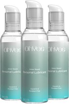 Multipack Glijmiddel Waterbasis - Glijmiddel voor vrouwen en mannen - Parabenen & Glycerine vrij - 3 x 100ml