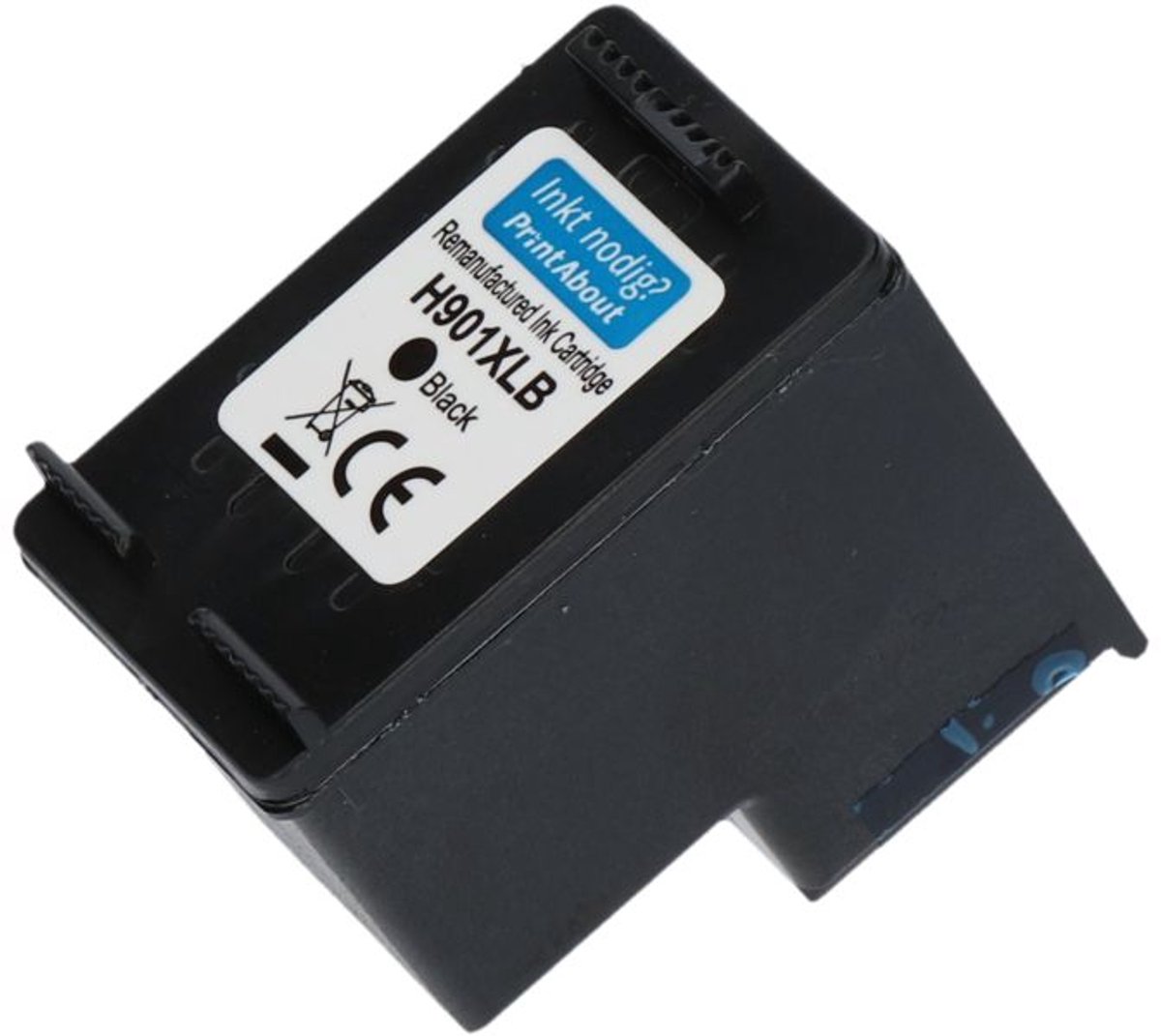 Huismerk HP 901XL (CC654AE) Inktcartridge Zwart Hoge capaciteit