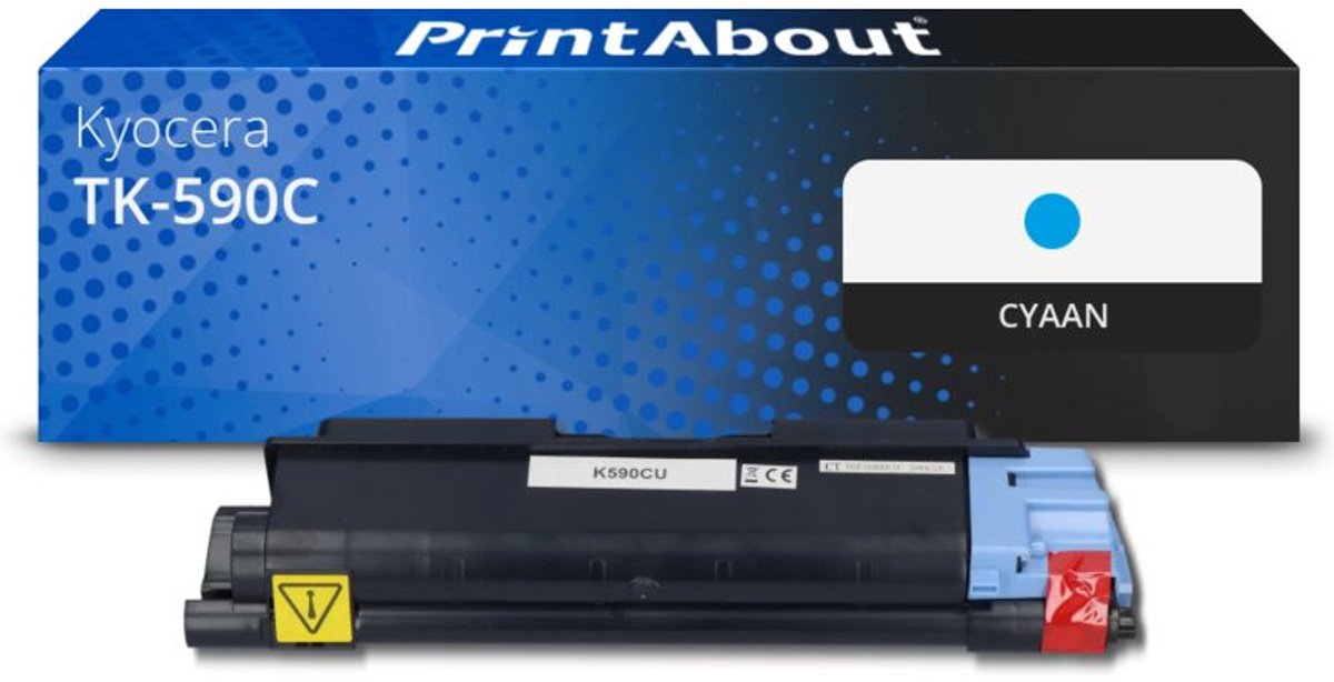 PrintAbout Kyocera TK-590C toner cyaan