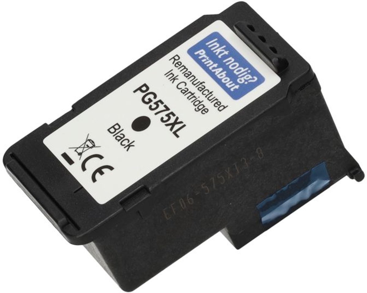 PrintAbout huismerk Inktcartridge PG-575 Zwart Geschikt voor Canon