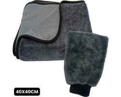 Droogdoek set - Streeploos & Kalkvrij - Microvezeldoek - Voor Badkamer & Auto - raamdoeken - Absorbeert 800 ml water - wonderdoek -
