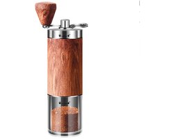 Handmatige koffiemolen - roestvrijstalen handcrankkoffiemolen - voor espresso, French Press, pour over koffie - draagbare koffiebonenmolen voor thuis, kamperen, reizen