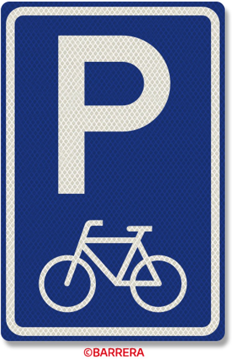 E08f Verkeersbord Aluminium DOR 60 x 40 Klasse 3
