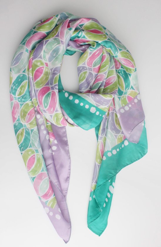 Écharpe Vera - Accessoires Junkie Amsterdam- Écharpe dames - Longue - Katoen- Wrap - Châle - Cadeau - Imprimé panthère - Marron