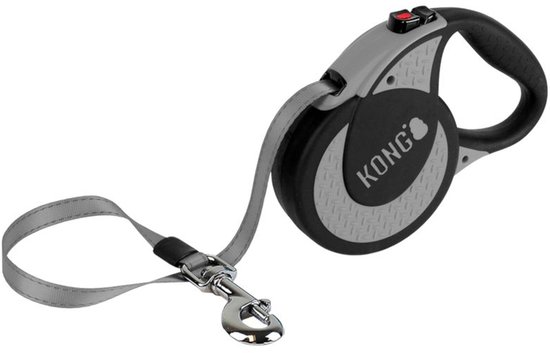 KONG Retractable Leash Ultimate - Grijs