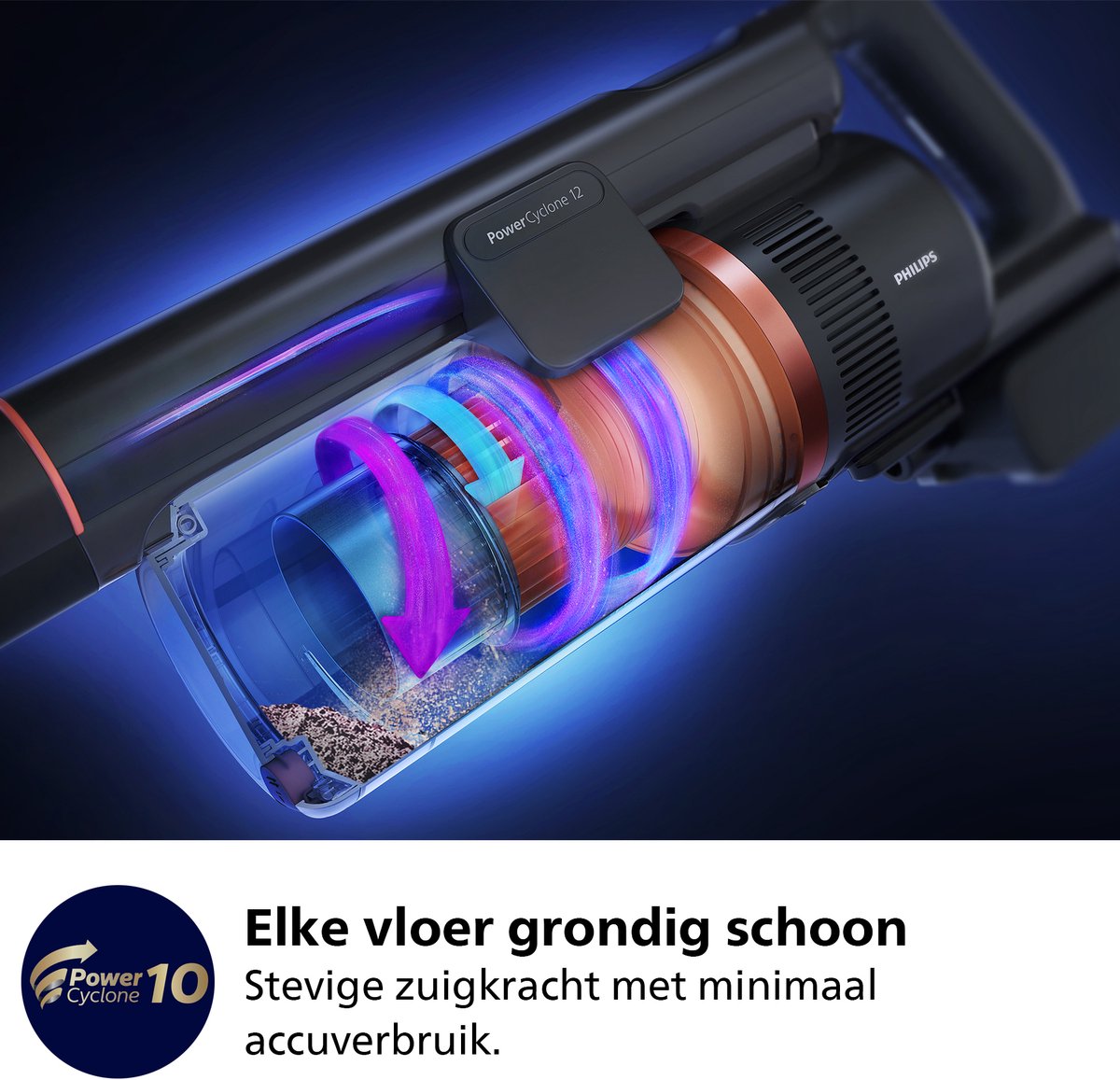 Philips Steelstofzuiger met Dweilfunctie XC5041/01 Aqua - afbeelding 3