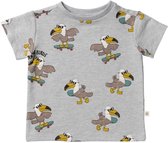 Raies | T-shirt décontracté avec des oiseaux | T-shirt Garçons taille 80 à 140