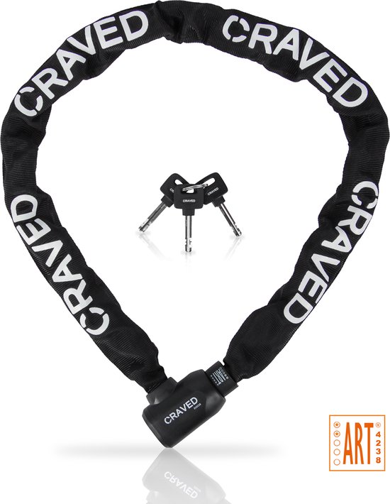 MIVELO Fietsslot, Kettingslot, Hoge Veiligheid, 100 Cm Lang, 8 Mm Gehard Staal Ideaal Voor E Bike Mtb En Racefiets Met Cijfercode Led 1574049462