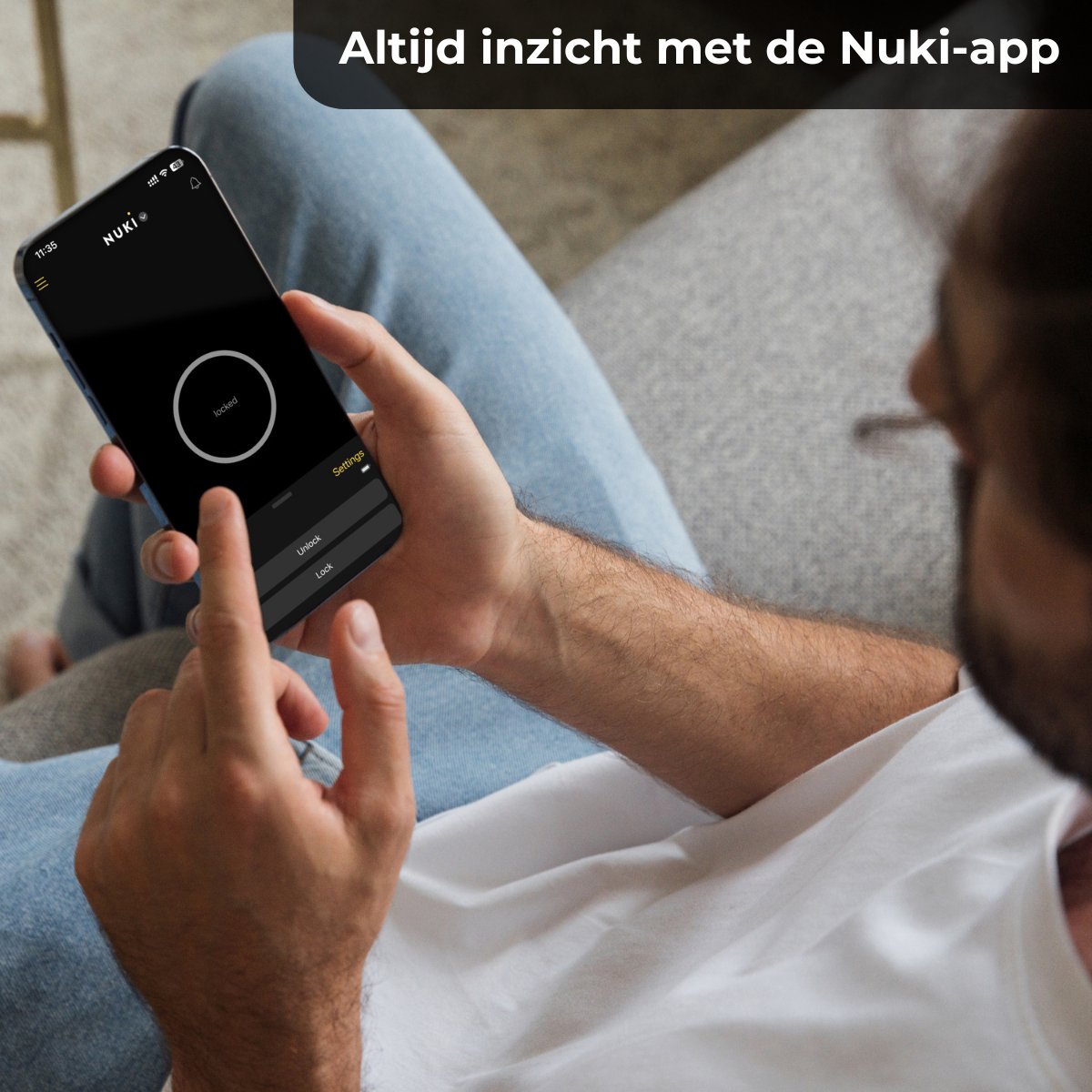 Nuki Smart Lock Pro 4.0 Slim Wit