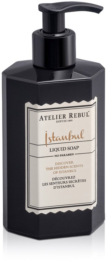 Savon liquide naturel Atelier Rebul (400 ml) - Geur boisé et épicé