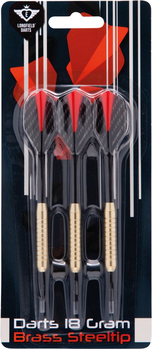 Longfield Steeltip 18 Gr - Goud - Dartpijlen
