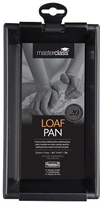 MasterClass broodvorm van 1 lb met PTFE-, PFOA- en BPA-vrije