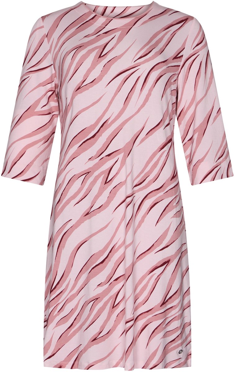 Pastunette Dames Nachthemd Pastunette Premium - Blushed Safari - Ecovero Viscose roze
