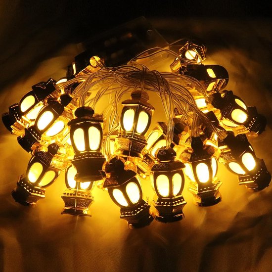 Eid mubarak ramadan led-nachtlampje lantaarnlamp islam hangende decoratie - pattern- b - Cadeaus & gadgets kopen? | Korting tot 25