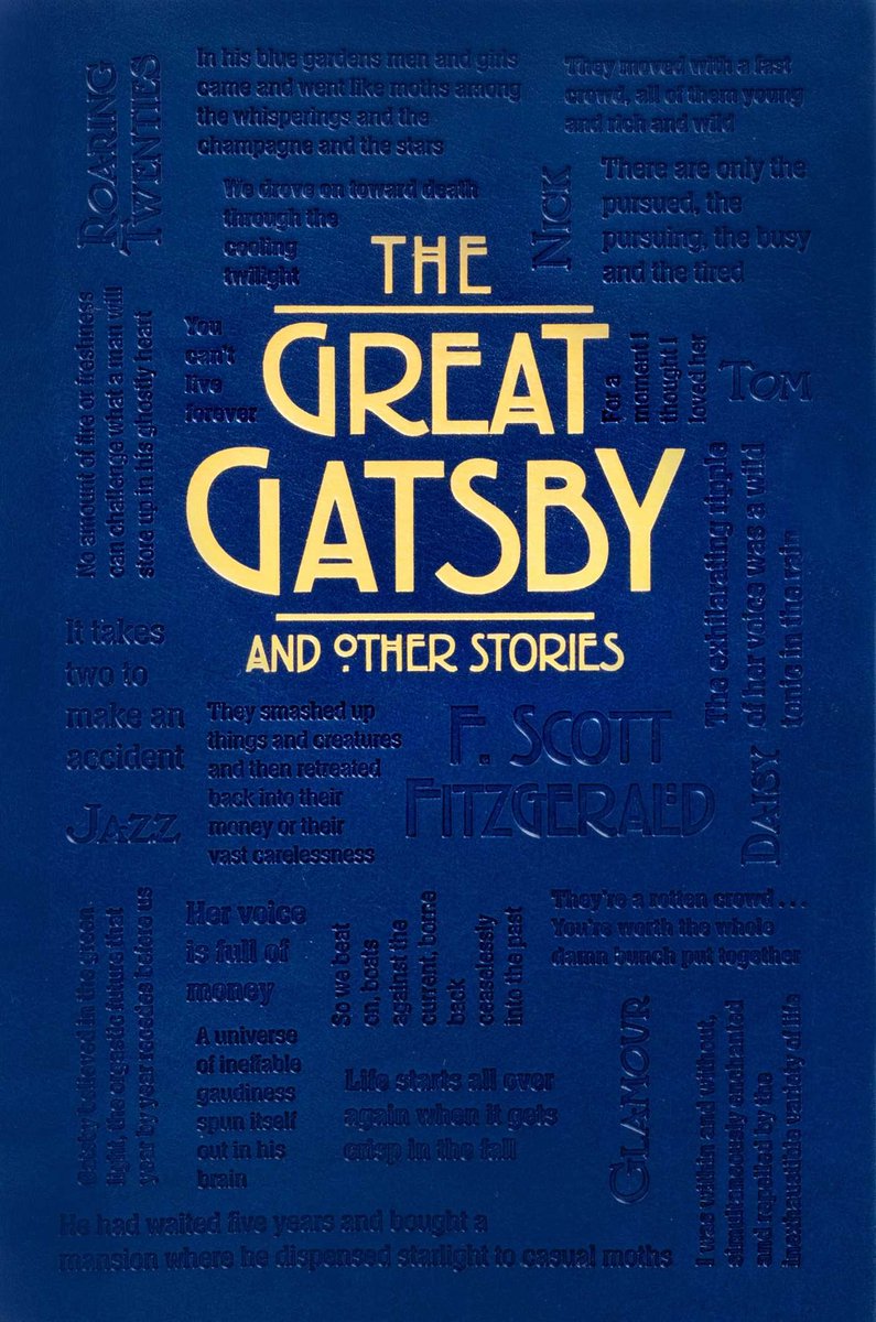 Omslag van Word Cloud Classics-The Great Gatsby and Other Stories
