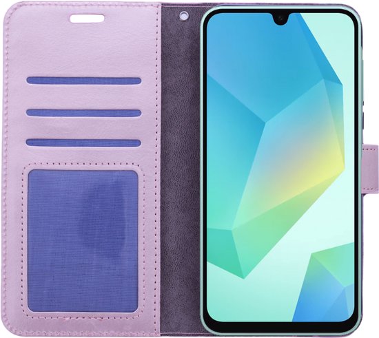 Étui portefeuille pour livre compatible avec : Samsung Galaxy A26 - Or rose