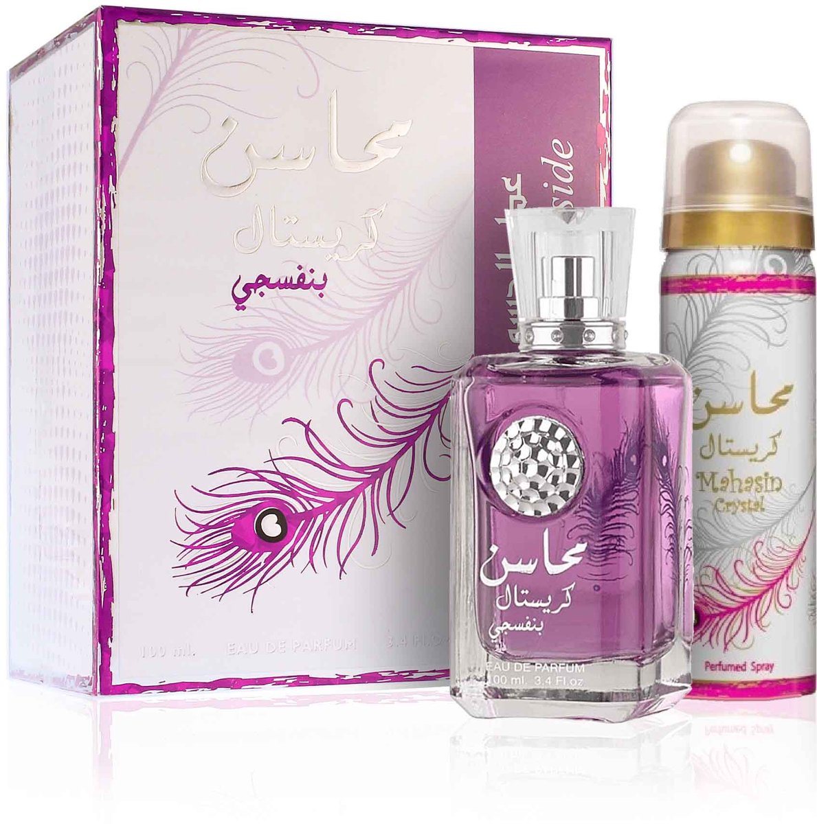 Lattafa Mahasin Crystal Violet Edp W 100 Ml