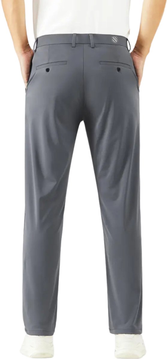 Bovista Golfbroek Heren - Golfkleding - Golfen - Golf Accessoires - Nette Pantalon - Grijs XL - Maat 52 van Bovista — afbeelding 4