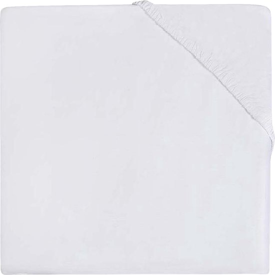 Jollein Box Hoeslaken Jersey - 75x95 cm - Wit