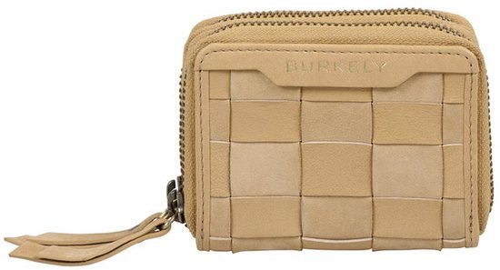 BURKELY Even Elin Portefeuille Double Zip pour Femme - Beige