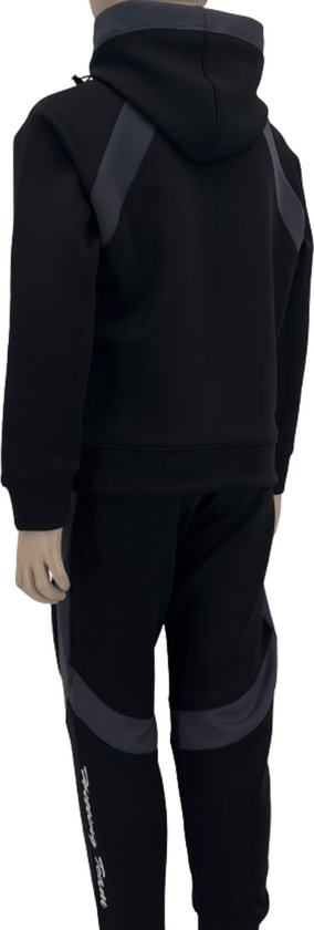 Hitman – Survêtement Enfants – Survêtement Garçons – Jogging Suit Garçons – Gymwear Garçons – Zwart – Taille 164 – 13 à 14 ans