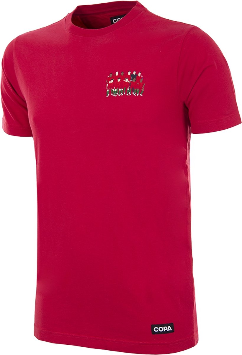 COPA - Portugal 2016 European Champions embroidery T-Shirt - S - Rood