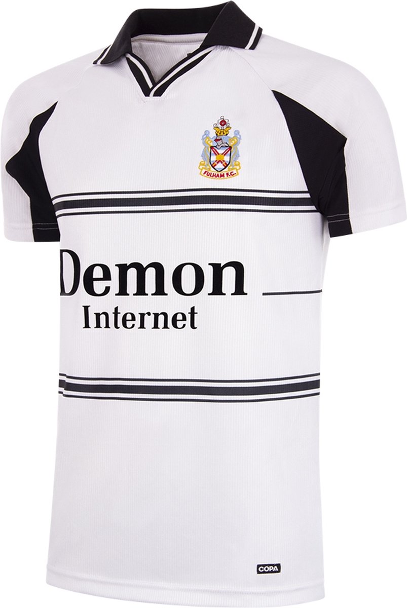 COPA - Fulham FC 1999/00 Retro Voetbalshirt - Heren - Wit - M