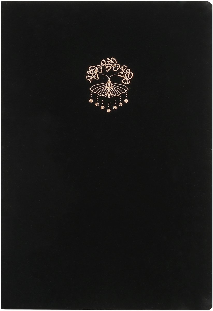 Victoria's Journals - Notitieboek A5 - 160 gsm - Luxe Vegan Suede Leer Hardcover - Zwart