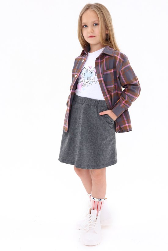 RobyKris Garçons / Filles / Unisexe / Chemise Enfants / Chemise | Manches longues | Flanelle | taille 134-140