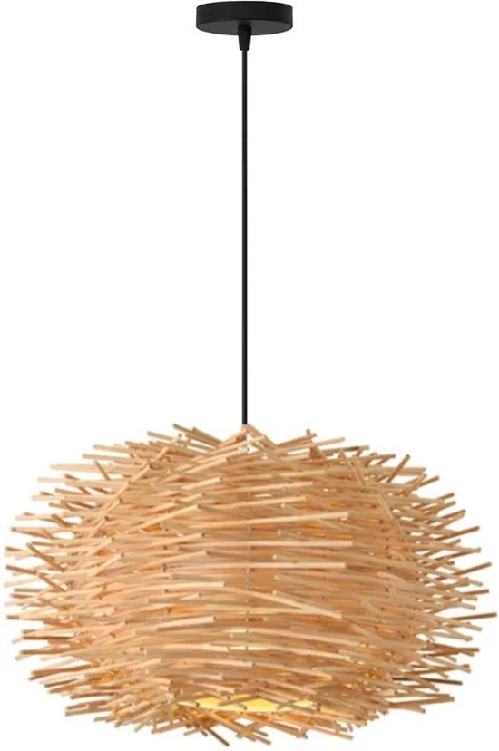 Lampe suspendue Toolight App1486-1Cp Marron 23,5 x 47 x 80 cm