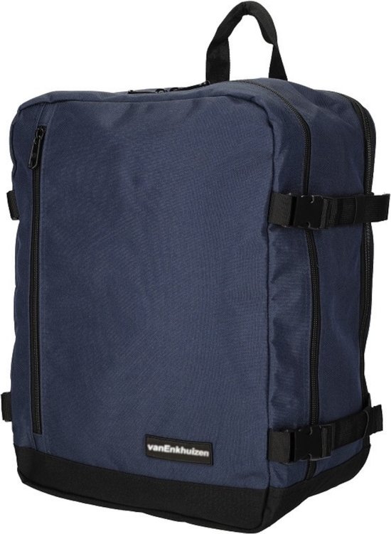 KLM & Transavia Rugzak 40x30x20 cm - Underseater - Handbagage Tas 40x30x20 - 15 inch Laptopvak - Donker Blauw