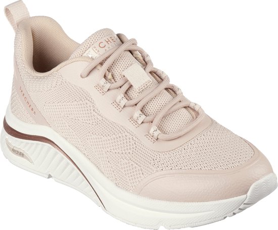 Skechers Arch Fit S-Miles - Sonrisas - Dames Sneakers - Naturel