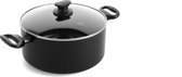 Casserole GreenChef Prime 24 cm - 4,9 l - Sans PFAS - Aluminium - Compatible induction - Casserole avec couvercle