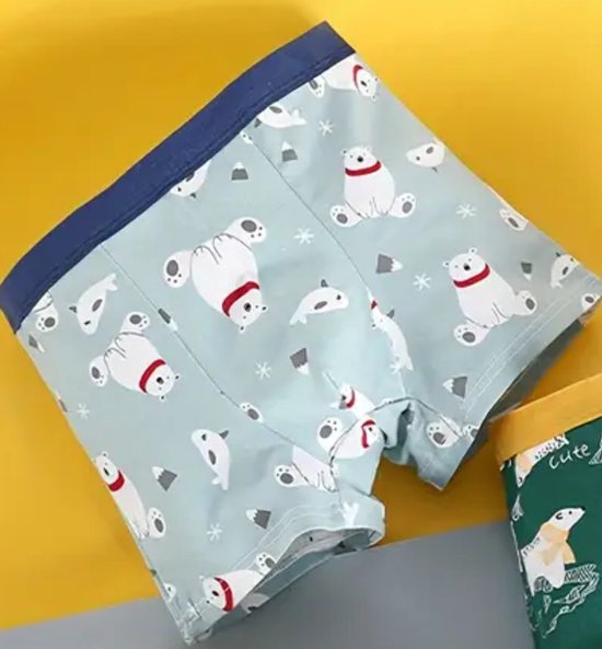 Sous-vêtements enfant 4 caleçons garçon 4-5 ans