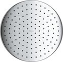 Chroomkleurige Grohe Vitalio 250 douchekop met vele sproeiers.